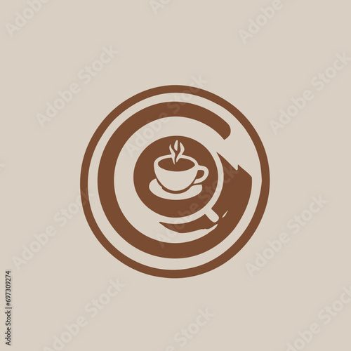 Coffe Logo EPS Format Very Cool Design