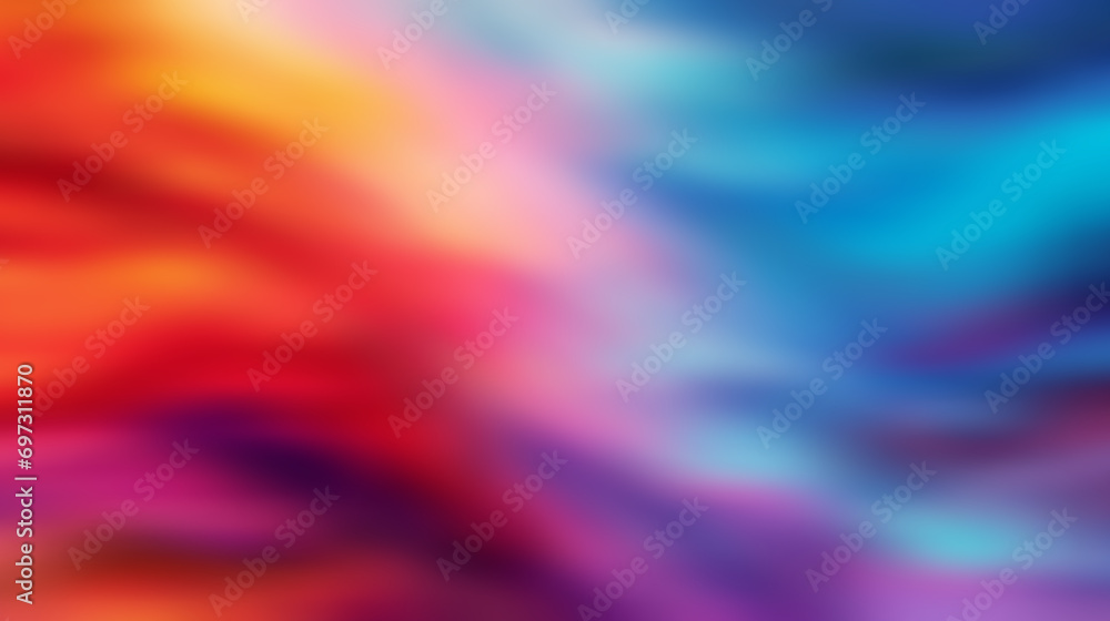 Obraz premium Abstract colorful background. Texture of wavy fabric. Colorful blurred background.