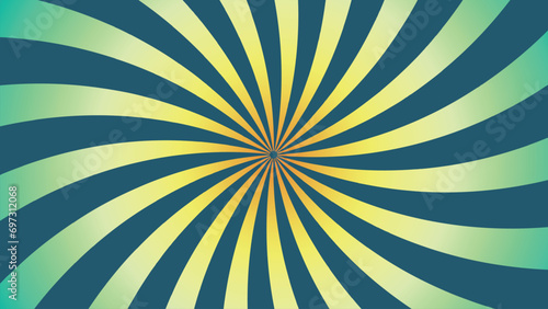 Abstarct spiral vibrant color spinning vortex background.