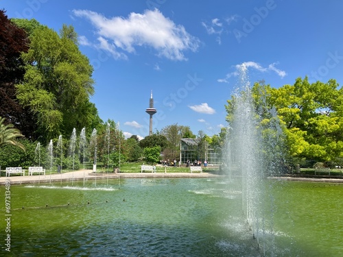 Palmengarten Frankfurt Wasserspiele photo