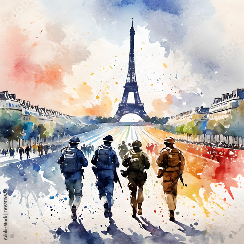 Summer Olympic Games in Paris 2024 against the background of global armed conflicts.