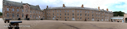 Foto The barracks at Berwick-upon-Tweed, also known as Ravensdowne Barracks, are the largest and finest barracks built in England in the early 18th century