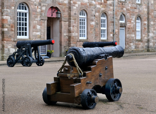 The barracks at Berwick-upon-Tweed, also known as Ravensdowne Barracks, are the largest and finest barracks built in England in the early 18th century. photo