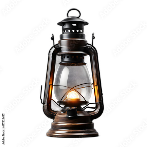lantern isolated on transparent or white background, png