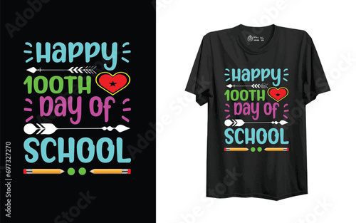 t shirt design concept. school t-shirt design.
