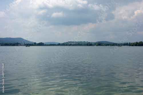 Idyllische Bodensee Landschaft am Ufer