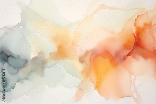 Wallpaper Mural abstract watercolor background Torontodigital.ca