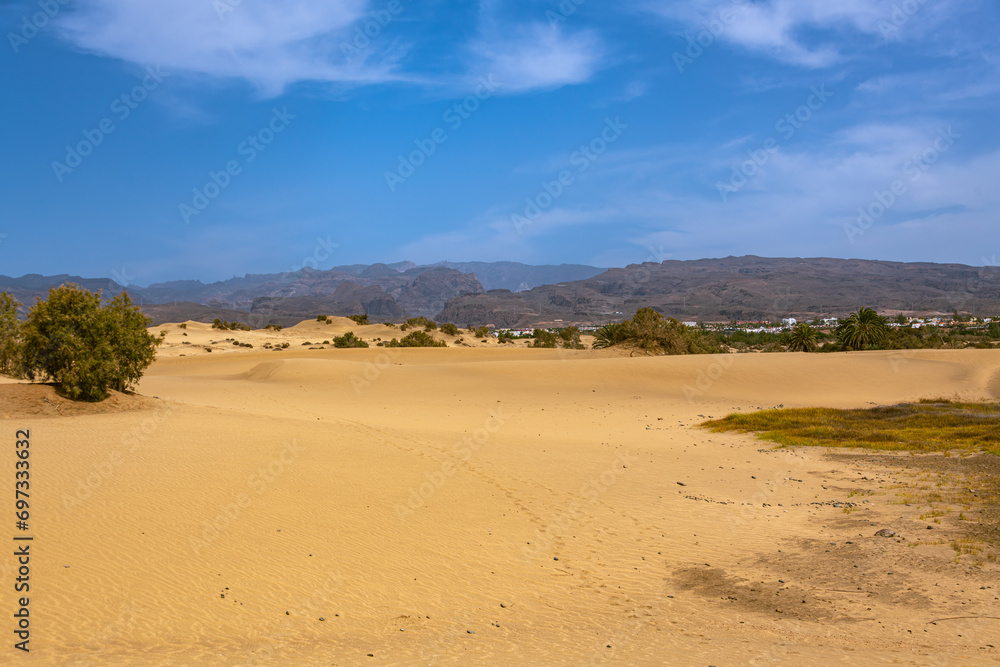 The Beautiful Dunes Of Maspalomas