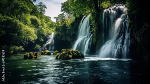 Awe-inspiring and jaw-dropping waterfalls in the wild make for stunning scenery.