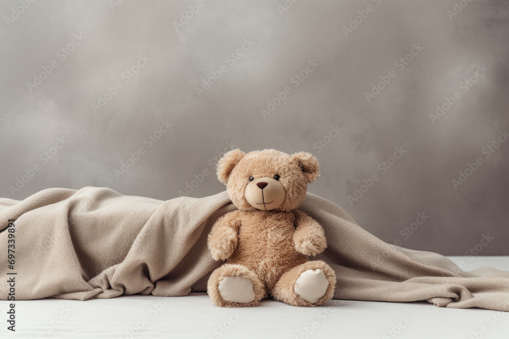 teddy bear on bed teddy bear on bed