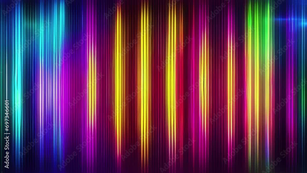 abstract colorful lines