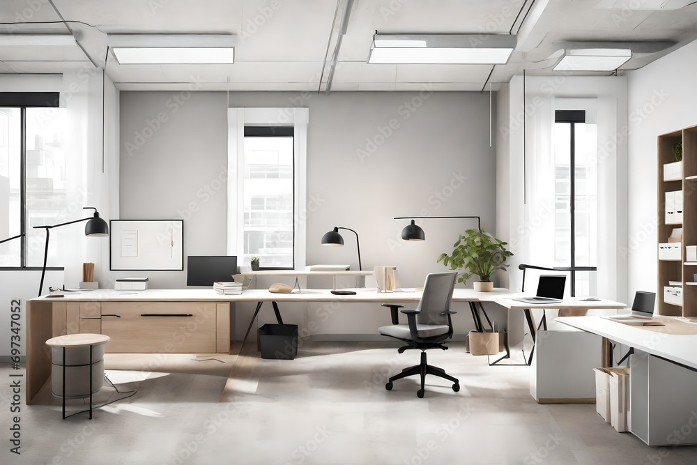 office interior Design generated by AI technology office interior Design generated by AI technology