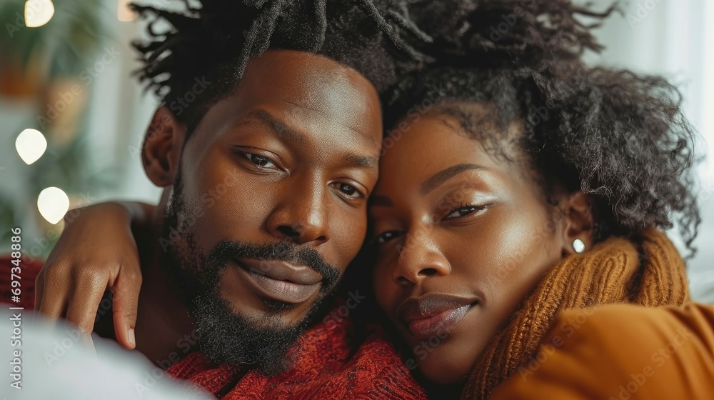 Black Couple Bed Waking Together Real, Background HD For Designer Black Couple Bed Waking Together Real, Background HD For Designer