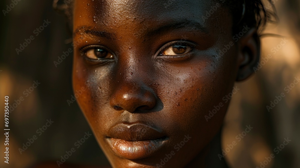 High Angle Portrait Young African American, Background HD For Designer High Angle Portrait Young African American, Background HD For Designer