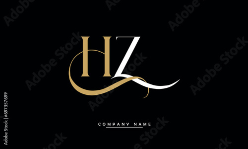 HZ, ZH, H, Z Alphabets Letters Logo Monogram photo