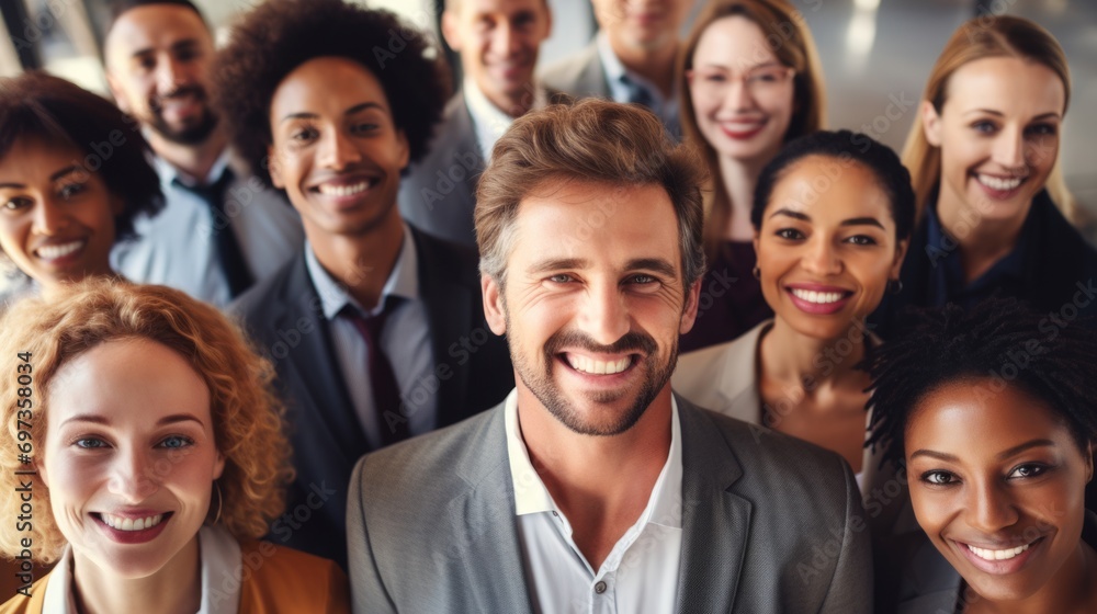 group of young business people with different ethnicity work together as a team group of young business people with different ethnicity work together as a team