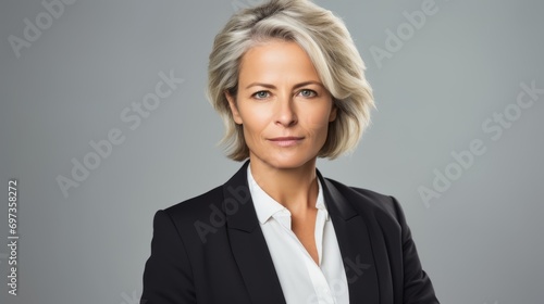 potrait of middle aged female CEO manager