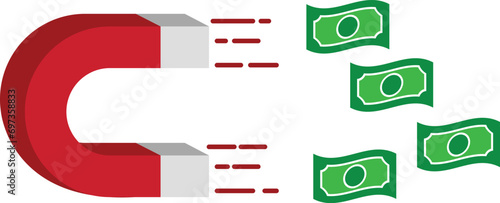 Money Magnet, Attracting Money Icon