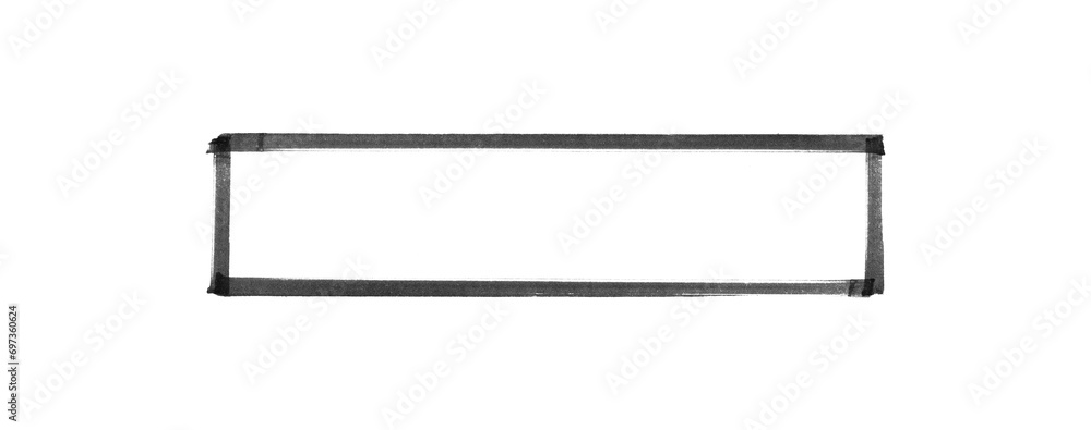 black marker box frame, Isolated hand drawn doodle element in png for highlighting text and images, for create a retro vintage style black marker box frame, Isolated hand drawn doodle element in png for highlighting text and images, for create a retro vintage style