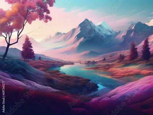 Wallpaper Mural background ,stylish , simple, relaxing, Curve, elegant, minimalist Generative AI  Torontodigital.ca