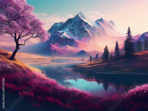 Wallpaper Mural background ,stylish , simple, relaxing, Curve, elegant, minimalist Generative AI  Torontodigital.ca