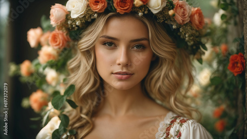Kwiatowy Portret photo