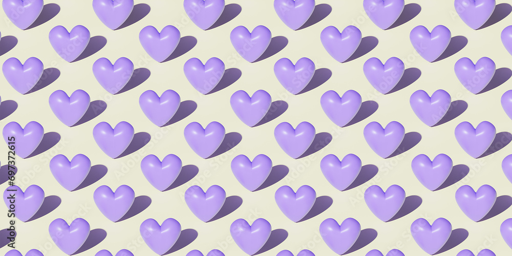 Love 3d heart set, color hearts. Happy Valentines Day - Love you label, 3d love banner. Pattern with heart. Love 3d heart set, color hearts. Happy Valentines Day - Love you label, 3d love banner. Pattern with heart.