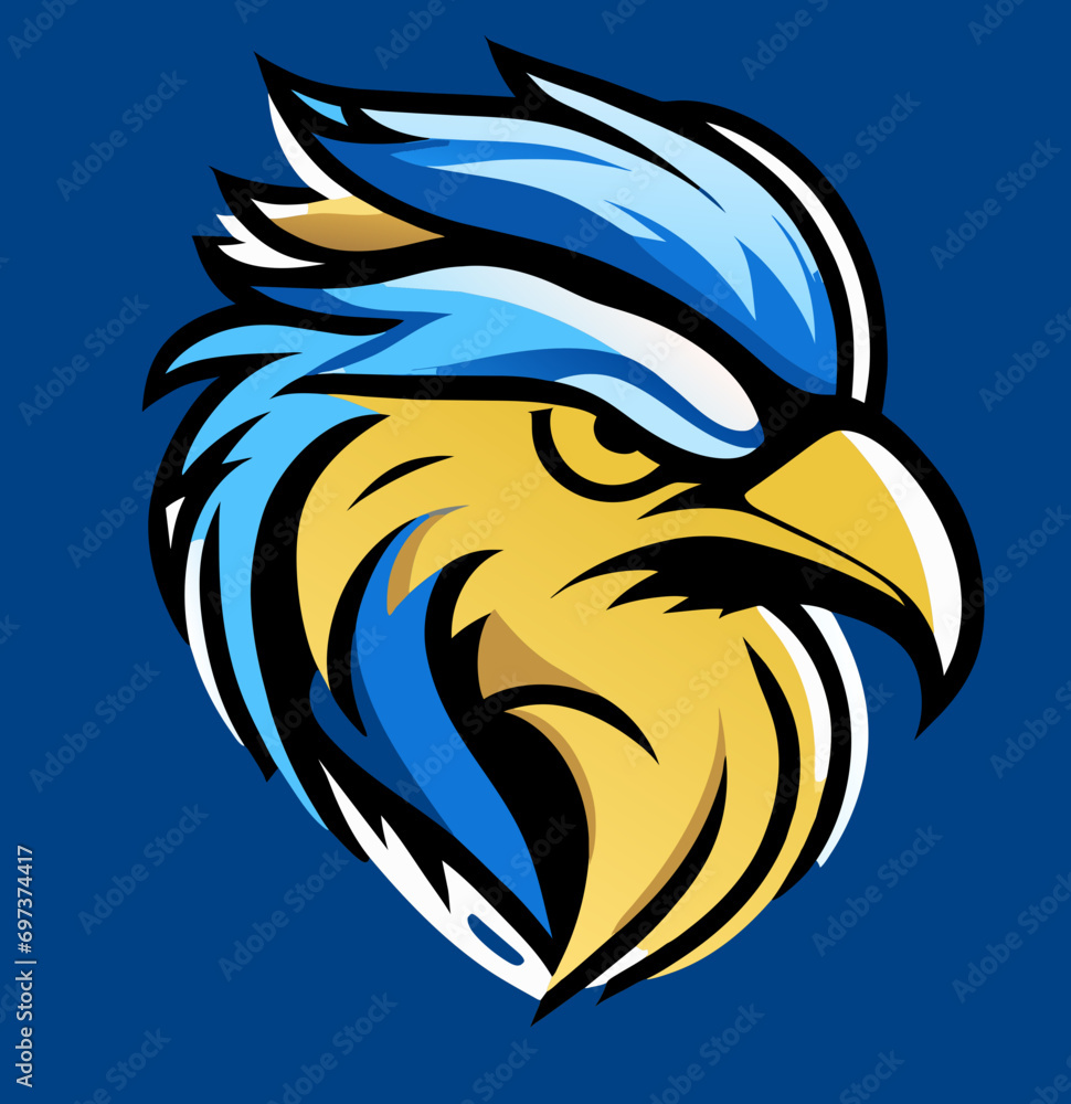 Obraz premium Bird Head Logo Design Vector