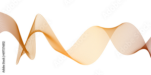 Modern dynamic seamless  wave line vector background, seamless retro Digital frequency track equalizer, modern curved stream wave background, Wave geometric with lines created by blend tool.
