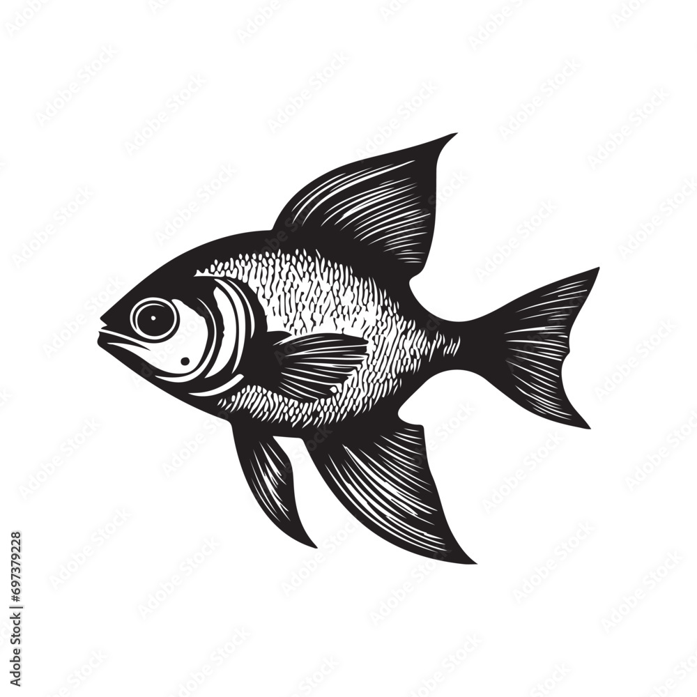 Tropical Fish Illustration