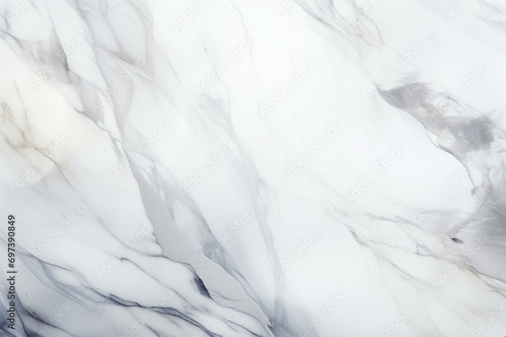 Elegant White Marble Texture for Luxury Design Background