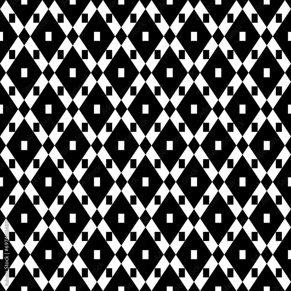 Rhombuses, squares seamless pattern. Folk wallpaper. Checks, diamonds ornate. Geometric background. Tribal motif. Ethnic ornament. Textile print, web design, geometry abstract. Geometrical vector