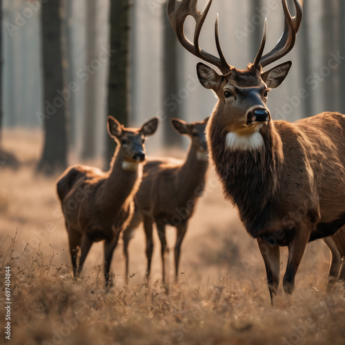 deer in the forest