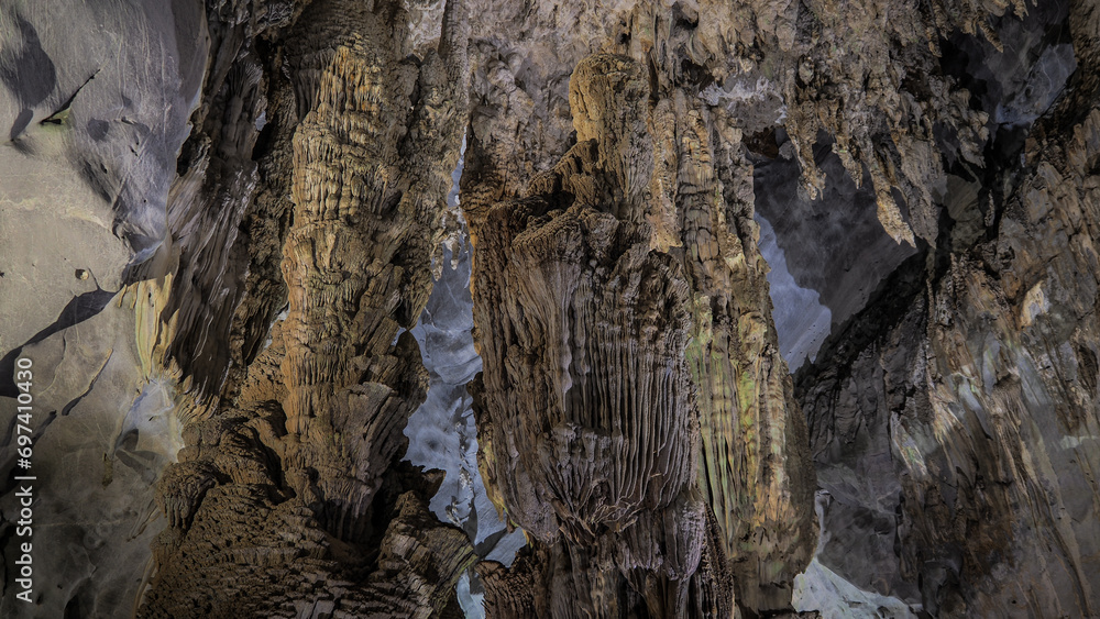 Cave system in the Phong Nha Region of Southern Vietnam