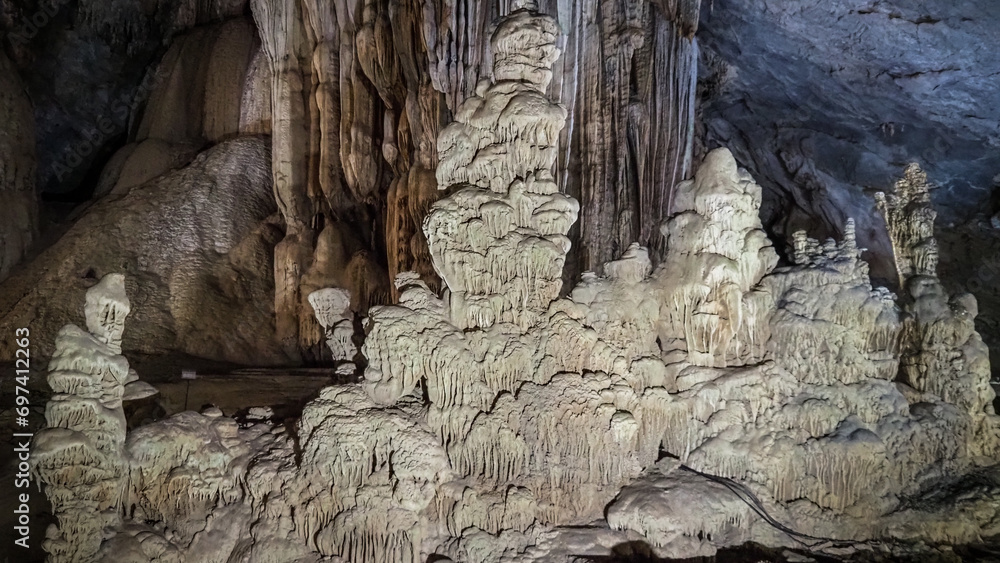 The caves in Phong Nha region in Northern Vietnam
