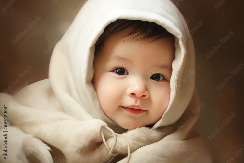 portrait of a baby portrait of a baby