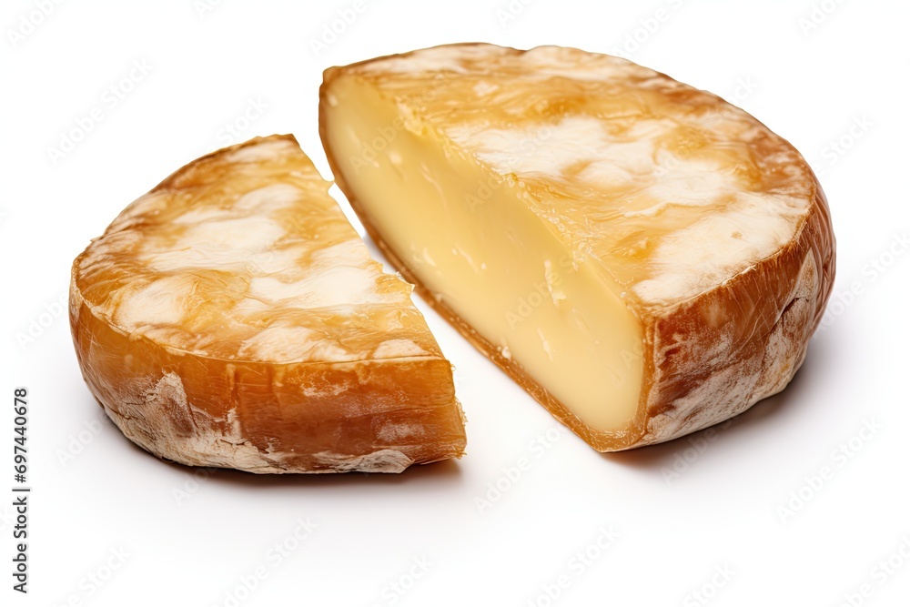 Smoked Cheese Isolated, Traditional Polish Oscypek, Slovak Mountain Snack, Sheep Milk Product Smoked Cheese Isolated, Traditional Polish Oscypek, Slovak Mountain Snack, Sheep Milk Product