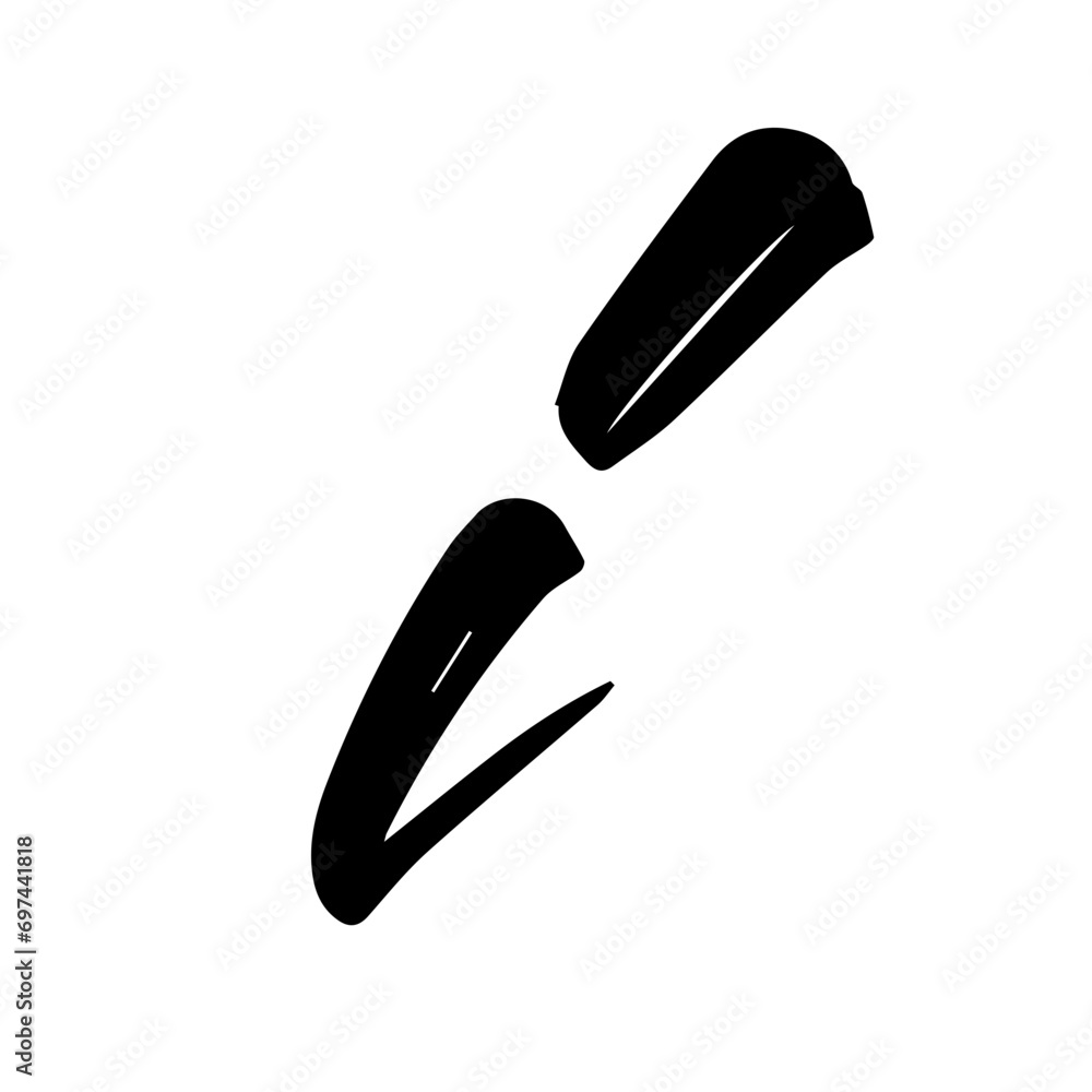 Initial Letter Calligraphy Logo Black And White Initial Letter Calligraphy Logo Black And White