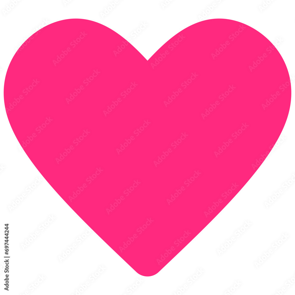 love icon design, heart shape element design