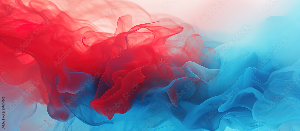 abstract futuristic wave background. red blue Wave Background