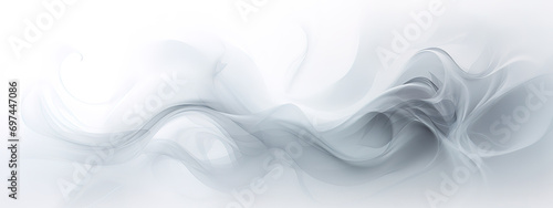 silky smoke Grey. Abstract purple blue teal gradient smoke cloud. white wave background. Generative AI