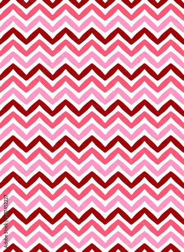 Red and Pink Coordinate Textiles or Decor Seamless Pattern © Sharon