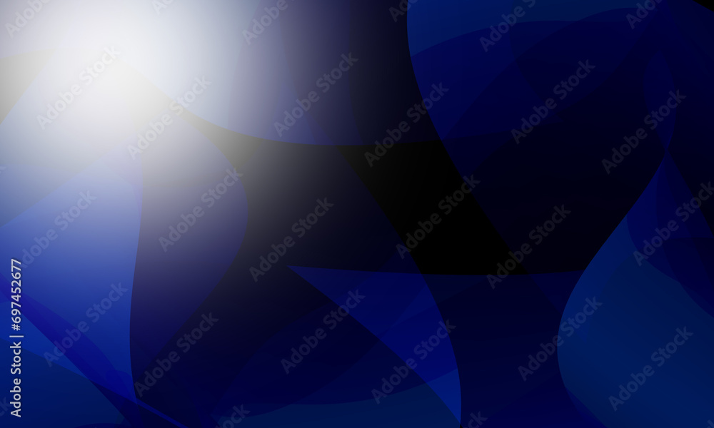 Obraz premium Abstract gradient dark blue background with lines and dark with white lights. black background
