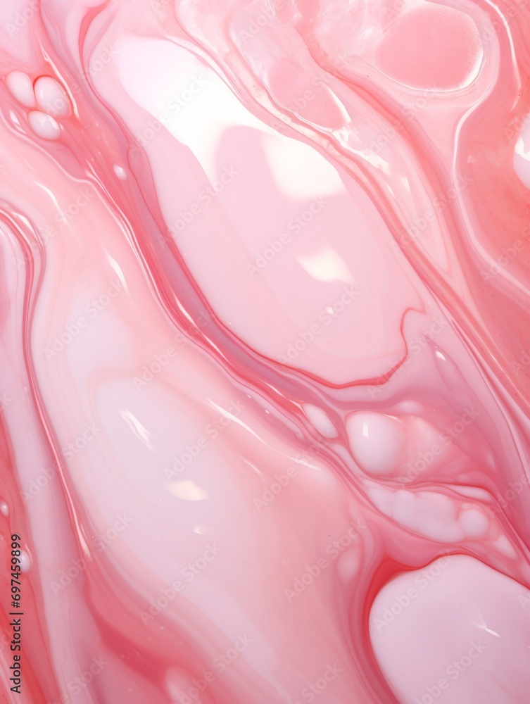Pink Marble with Silver Veins Vertical Background. Abstract stone textured backdrop with shiny water drops. Bright natural realistic surface. AI Generated Photorealistic Illustration. Pink Marble with Silver Veins Vertical Background. Abstract stone textured backdrop with shiny water drops. Bright natural realistic surface. AI Generated Photorealistic Illustration.