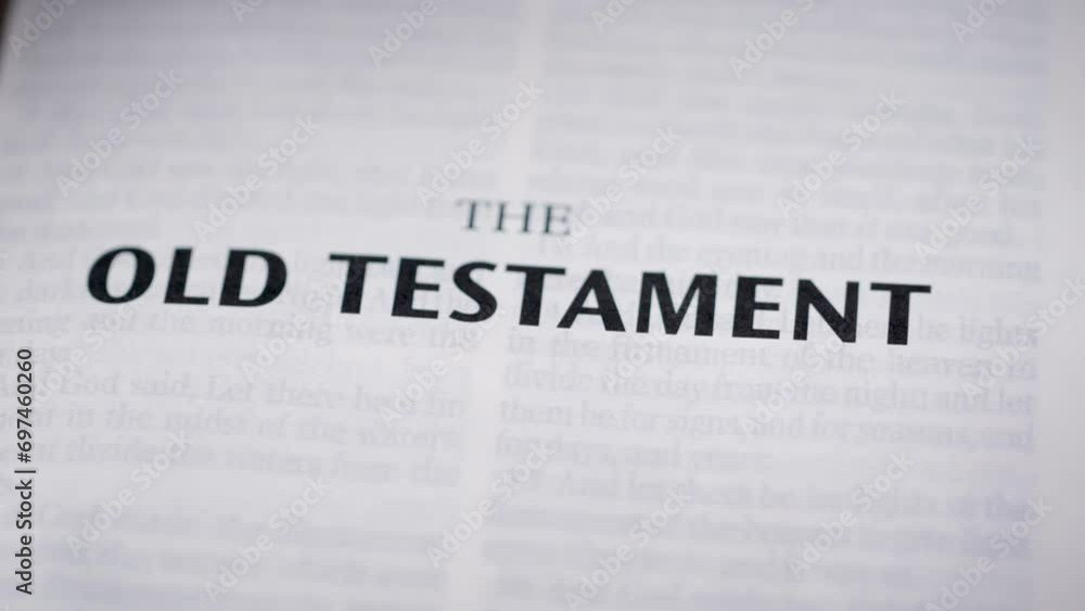 The Bible Old Testament The Bible Old Testament