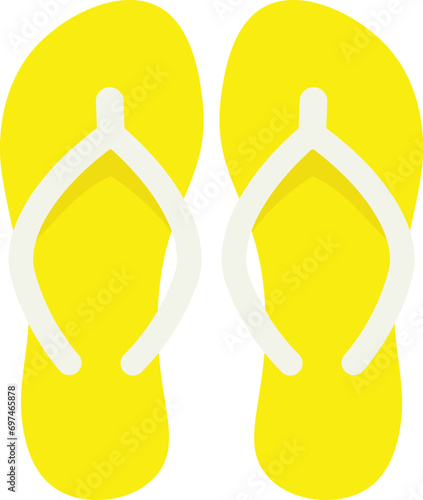 Flip flop slippers illustration