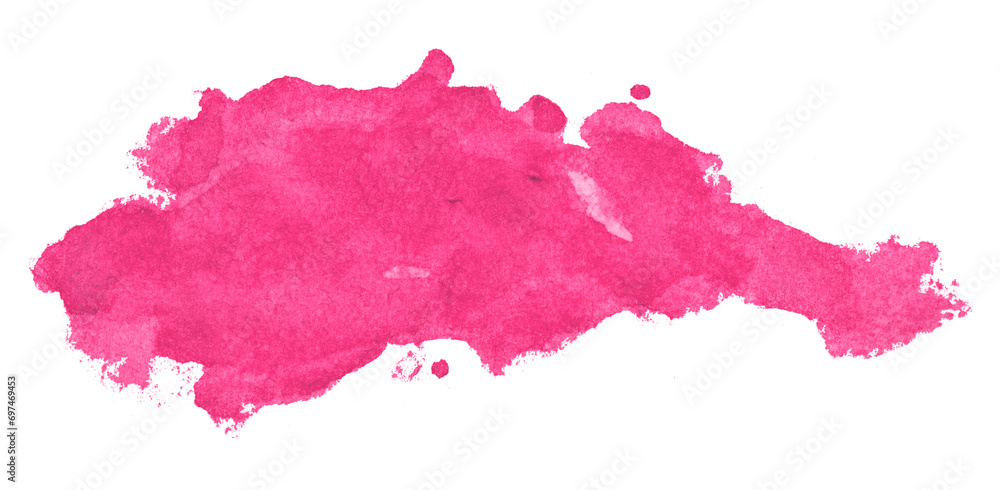 Pink watercolor background. Artistic hand paint. Isolated on transparent background. Pink watercolor background. Artistic hand paint. Isolated on transparent background.