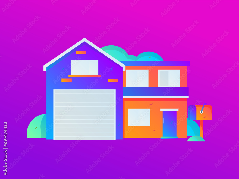 House building vector concept operation hand drawn illustration
House building vector concept operation hand drawn illustration