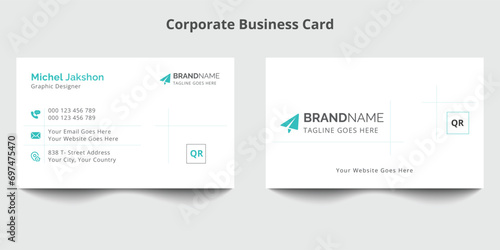 Corporate Business Card Template Design
