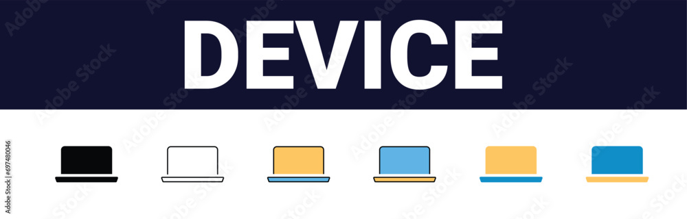 Computer Technology icon. Line, glyph and filled outline colorful version, Monitor Display Screen outline and filled vector sign. Symbol, logo illustration. Different style icons set. Vector graphics Computer Technology icon. Line, glyph and filled outline colorful version, Monitor Display Screen outline and filled vector sign. Symbol, logo illustration. Different style icons set. Vector graphics